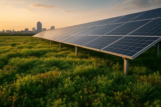 Как выбрать высоту монтажа PV-модулей над зелёной кровлей — 2 фута или 4 фута?