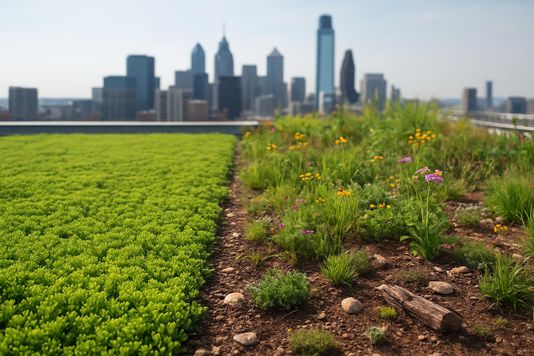 Sedum или биоразнообразная крыша — что лучше для опылителей и города