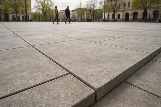 Керамогранит утолщённый 20 мм: выбор для площадей, пешеходных зон и террас